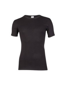 Beeren Heren T-shirt K.M. met O-hals M3000 Zwart
