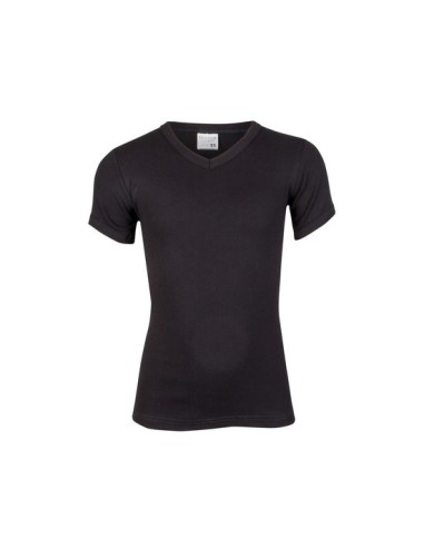 Beeren Jongens T-shirt V-hals M3000 Zwart