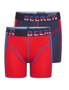 Beeren Jongens boxershorts Mix&Match 2Pack Blauw/Rood