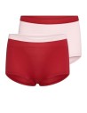 Beeren Meisjes Mix&Match boxers L.Roze/D.Rood 2Pack