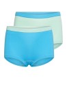 Beeren Meisjes Mix&Match boxers Mint/Turqouise 2Pack