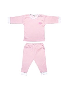 Beeren Baby Pyjama M401 met borduur Roze