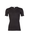 Beeren Heren T-shirt V-hals en K.M. M3000 6Pack Zwart