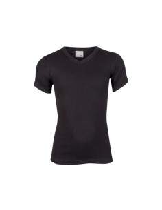 Beeren Jongens T-shirt V-hals M3000 6Pack Zwart