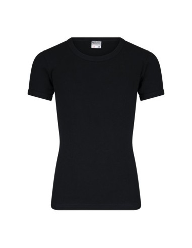 Beeren Jongens T-shirt ronde hals M3000 6Pack Zwart